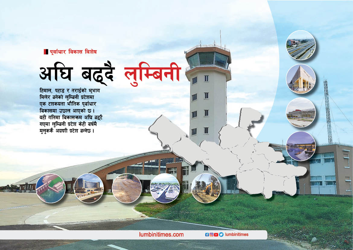 विकासमा फड्को मार्दै लुम्बिनी